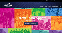 Desktop Screenshot of borahteamwear.com